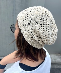 Anthe（アンテ）の「【ANTHE】 カギ編みワッチCAP / ant-000032（ニットキャップ/ビーニー）」