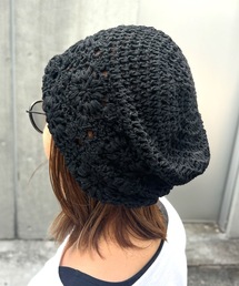 Anthe（アンテ）の「【ANTHE】 カギ編みワッチCAP / ant-000032（ニットキャップ/ビーニー）」