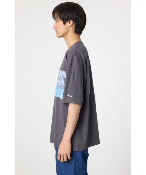 RODEO CROWNS WIDE BOWL(ロデオクラウンズワイドボウル)の「チェストミックスTシャツ(Tシャツ/カットソー・メンズ・ライトイエロー/グレー/オフホワイト・MEDIUM/LARGE)」の8枚目の写真