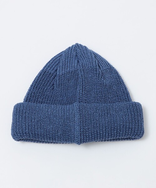 SHIPS（シップス）の「SHIPS: 〈手洗い可能〉リネン ワッチ キャップ（ニットキャップ/ビーニー・メンズ・ネイビー/ライトグレー/グリーン/ブルー/グレー・ONE SIZE）」の6枚目の写真
