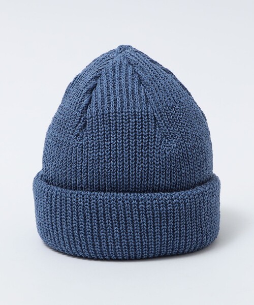 SHIPS（シップス）の「SHIPS: 〈手洗い可能〉リネン ワッチ キャップ（ニットキャップ/ビーニー・メンズ・ネイビー/ライトグレー/グリーン/ブルー/グレー・ONE SIZE）」の8枚目の写真