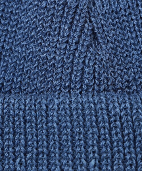 SHIPS（シップス）の「SHIPS: 〈手洗い可能〉リネン ワッチ キャップ（ニットキャップ/ビーニー・メンズ・ネイビー/ライトグレー/グリーン/ブルー/グレー・ONE SIZE）」の7枚目の写真