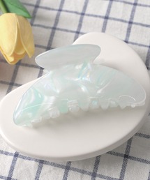 Flowering（フラワーリング）の「クリア×ニュアンス/マーブル/バンス（バレッタ/ヘアクリップ）」