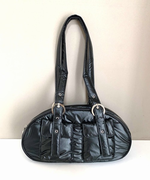 Casselini（キャセリーニ）の「ナイロンミニボストン（ボストンバッグ・レディース・コーラルピンク/ブラック・ONE SIZE）」の13枚目の写真