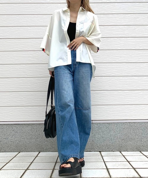 Casselini（キャセリーニ）の「ナイロンミニボストン（ボストンバッグ・レディース・コーラルピンク/ブラック・ONE SIZE）」の3枚目の写真