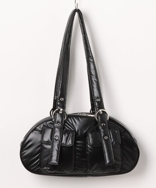 Casselini（キャセリーニ）の「ナイロンミニボストン（ボストンバッグ・レディース・コーラルピンク/ブラック・ONE SIZE）」の14枚目の写真