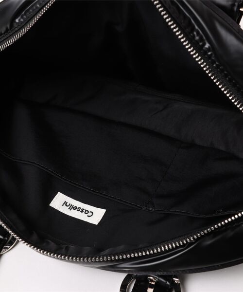 Casselini（キャセリーニ）の「ナイロンミニボストン（ボストンバッグ・レディース・コーラルピンク/ブラック・ONE SIZE）」の18枚目の写真