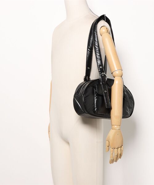 Casselini（キャセリーニ）の「ナイロンミニボストン（ボストンバッグ・レディース・コーラルピンク/ブラック・ONE SIZE）」の19枚目の写真