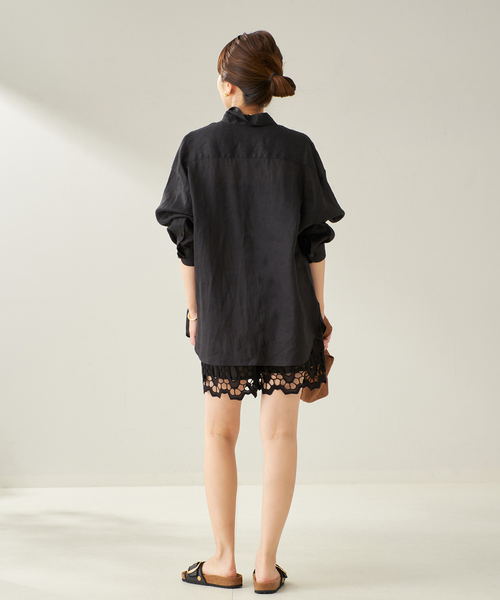 ＊今期＊ Plage Linen Big シャツ 完売品 セール】Linen Big シャツ（シャツ/ブラウス）｜Plage