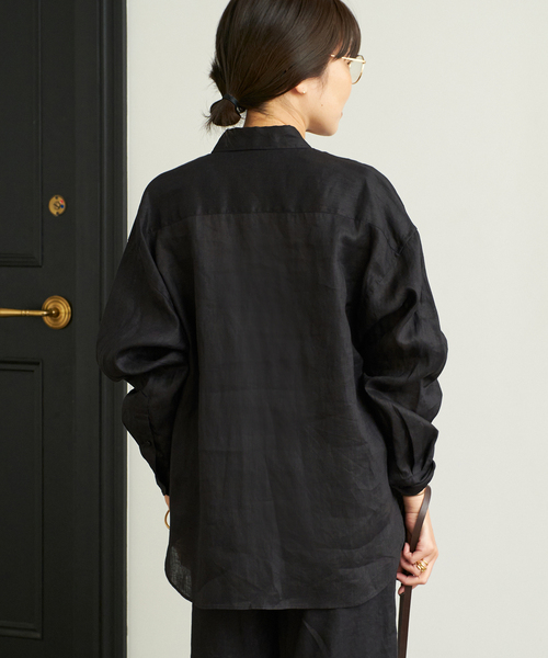 ＊今期＊ Plage Linen Big シャツ 完売品 セール】Linen Big シャツ（シャツ/ブラウス）｜Plage