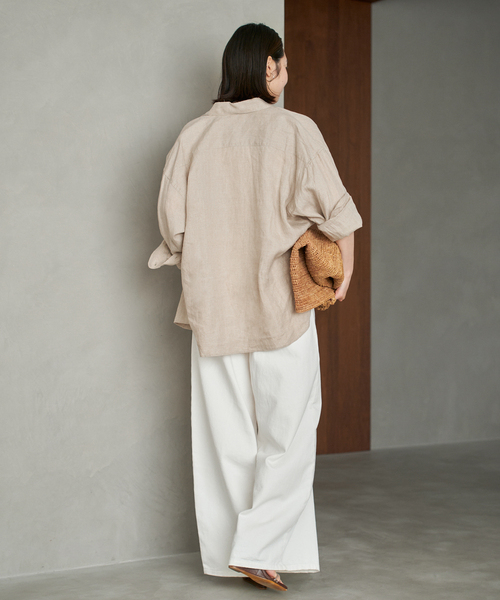 plage（プラージュ）の「Linen Big シャツ（シャツ/ブラウス）」 - WEAR