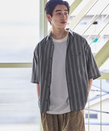 ニコアンド　ストライプシャツ 楽天市場】【SALE／50%OFF】ラメストライプシャツ niko and