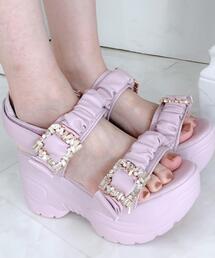 cs T&P（シーエスティーアンドピー）の「厚底バックルサンダル（サンダル）」