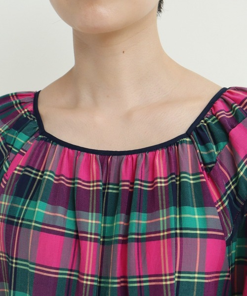 マドラスチェック ワンピース（ワンピース）｜CHILD WOMAN（チャイルド