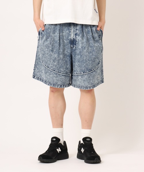 atmos（アトモス）の「atmos Piping Line Denim Shorts / アトモス パイピング ライン デニム ショーツ（その他パンツ・メンズ・ブラック/ブルー・M/L/XL）」の8枚目の写真