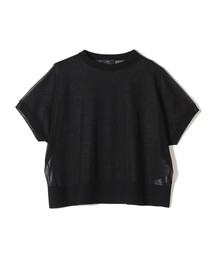SHIPS Primary Navy Label:〈手洗い可能〉NOIR ワイド プルオーバー