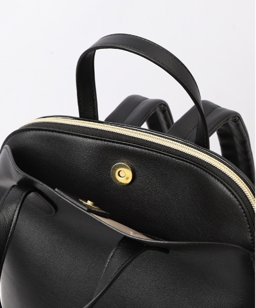 Legato Largo(レガートラルゴ)の「Legato Largo かるいかばんsoft リュック LH-F3066(バックパック/リュック・レディース・パープル/ブラック/アイボリー/ライトブラウン/ブルーグレー・FREE)」の8枚目の写真
