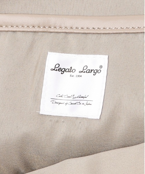 Legato Largo(レガートラルゴ)の「Legato Largo かるいかばんsoft リュック LH-F3066(バックパック/リュック・レディース・パープル/ブラック/アイボリー/ライトブラウン/ブルーグレー・FREE)」の13枚目の写真