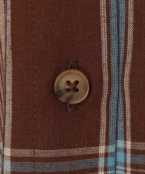 DECOY SINCE 1981（デコイシンスイチキュウハチイチ）の「チェックワンピース（ワンピース・レディース・ブラウン/ネイビー・11号/9号/13号）」の13枚目の写真