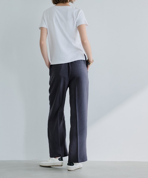 coca（coca）（コカ）の「デニムライクスラックス（スラックス・レディース・インディゴブルー/ブルー・S/M/L）」の5枚目の写真
