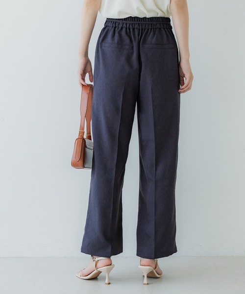 coca（coca）（コカ）の「デニムライクスラックス（スラックス・レディース・インディゴブルー/ブルー・S/M/L）」の9枚目の写真