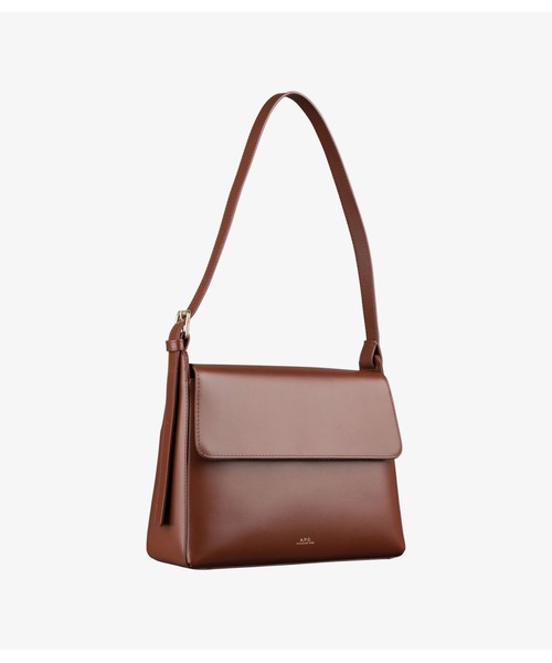 A.P.C.(アーペーセー)の「SAC VIRGINIE FLAP(ショルダーバッグ・レディース・ブラック/ブラウン系その他・ONESIZE)」の9枚目の写真