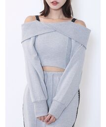 EATME | オフショルレーススウェットTOP(Tシャツ/カットソー)