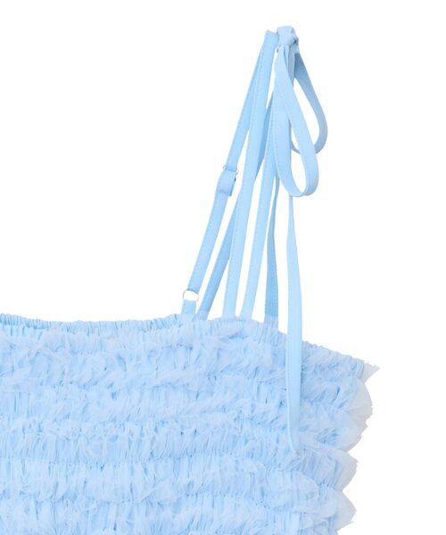 セール】チュールフリルティアードキャミワンピース（ワンピース