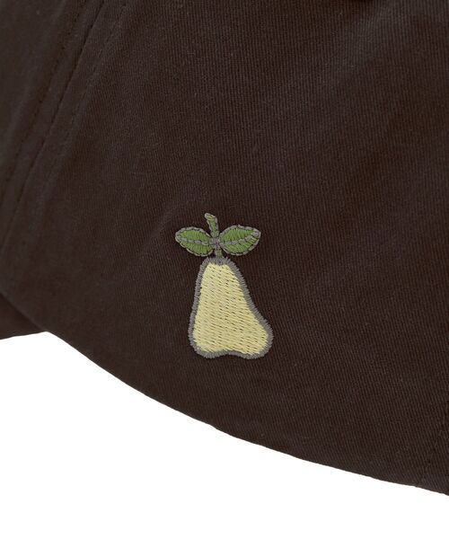 Miffy( ミッフィー)の「miffy/刺しゅうツイルキャップ(キャップ・レディース・ブラウン/イエロー・FREE)」の6枚目の写真