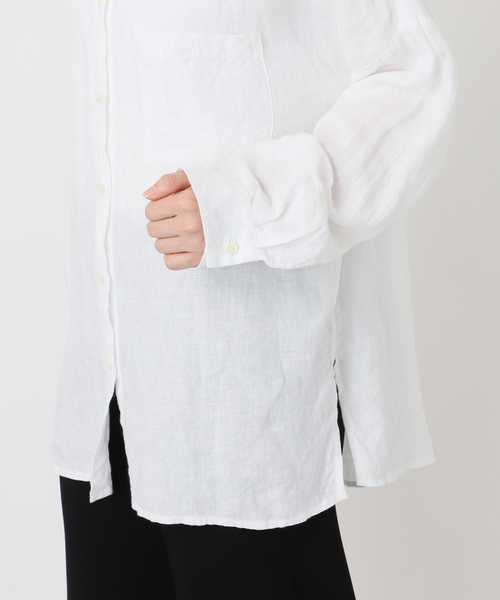 Deuxieme Classe(ドゥーズィエムクラス)の「*New Linen ワイドシャツ(シャツ/ブラウス・レディース・ホワイト・FREE)」の22枚目の写真