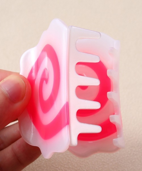 Fun & Daily（ファンアンドデイリー）の「F&D : ナルトヘアクリップ（バレッタ/ヘアクリップ・レディース・ホワイト・FREE）」の4枚目の写真