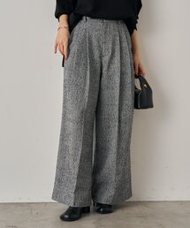 【Loungedress】モノグラムパンツ チャコールグレー Loungedress】モノグラムパンツ | OUTLET(アウトレット