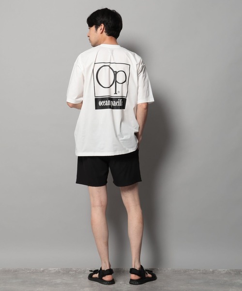 Ocean Pacific（オーシャンパシフィック）の「【Ocean Pacific(オーシャンパシフィック)】別注ベイカースイムショーツ[吸水速乾・UVカット・水陸両用]（その他パンツ・メンズ・ブラック・MEDIUM/LARGE）」の3枚目の写真