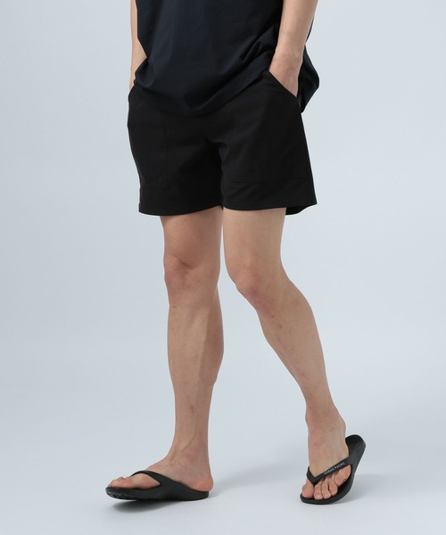 Ocean Pacific（オーシャンパシフィック）の「【Ocean Pacific(オーシャンパシフィック)】別注ベイカースイムショーツ[吸水速乾・UVカット・水陸両用]（その他パンツ・メンズ・ブラック・MEDIUM/LARGE）」の6枚目の写真