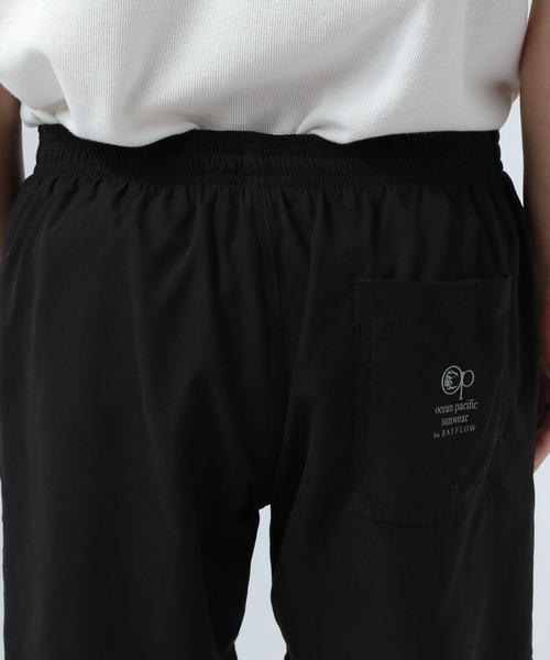 Ocean Pacific（オーシャンパシフィック）の「【Ocean Pacific(オーシャンパシフィック)】別注ベイカースイムショーツ[吸水速乾・UVカット・水陸両用]（その他パンツ・メンズ・ブラック・MEDIUM/LARGE）」の11枚目の写真
