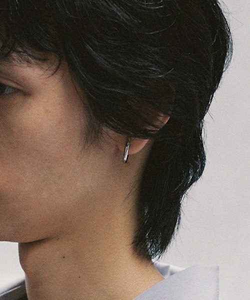 WYM LIDNM(ウィム バイ リドム)の「HOOP EARRING(イヤリング・メンズ・シルバー・FREE)」の4枚目の写真