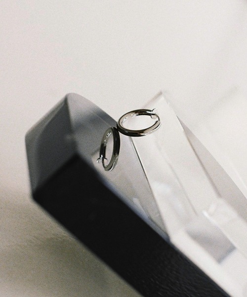 WYM LIDNM(ウィム バイ リドム)の「HOOP EARRING(イヤリング・メンズ・シルバー・FREE)」の5枚目の写真