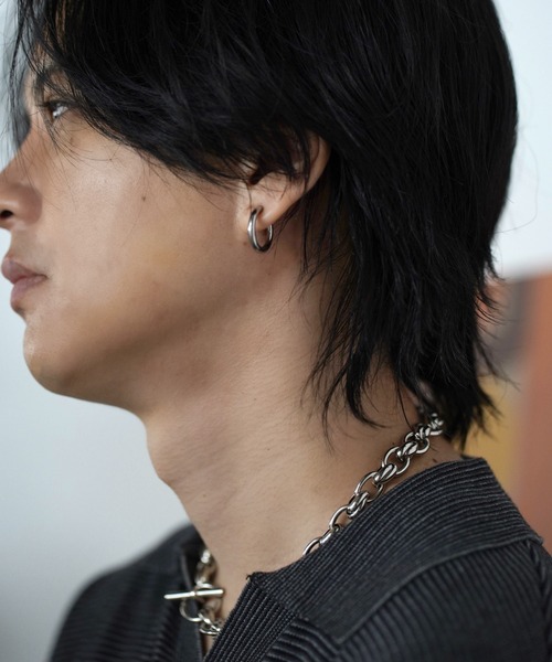 WYM LIDNM(ウィム バイ リドム)の「HOOP EARRING(イヤリング・メンズ・シルバー・FREE)」の8枚目の写真