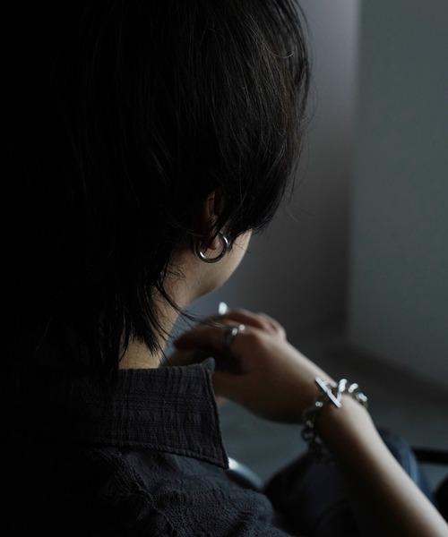 WYM LIDNM(ウィム バイ リドム)の「HOOP EARRING(イヤリング・メンズ・シルバー・FREE)」の12枚目の写真