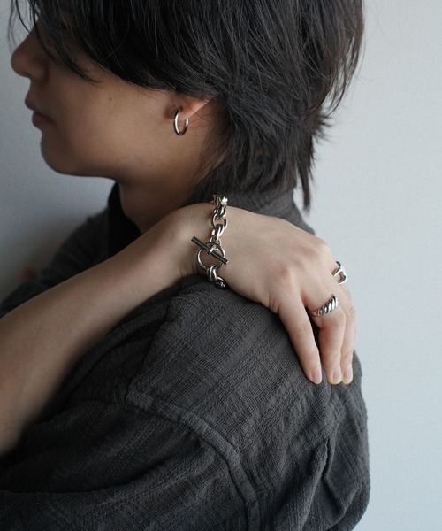 WYM LIDNM(ウィム バイ リドム)の「HOOP EARRING(イヤリング・メンズ・シルバー・FREE)」の13枚目の写真