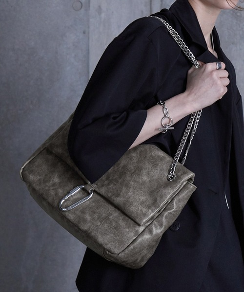 SERACE】Vintage design 2way chain shoulder bag