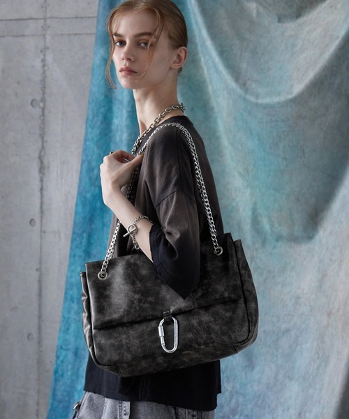 SERACE】Vintage design 2way chain shoulder bag