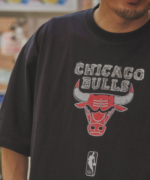 NBA「CHICAGO BULLS」：NBA別注 シカゴブルズ Tシャツ（Tシャツ