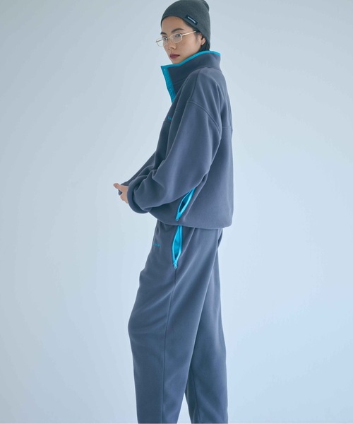 SEA（シー）の「Seavalley リサイクル フリース トラウザーズ（その他パンツ・レディース・チャコールグレー/グリーン・ONE SIZE）」の6枚目の写真