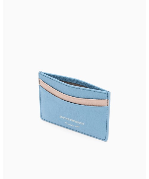 EMPORIO ARMANI（エンポリオアルマーニ）の「【エンポリオ アルマーニ】カードホルダー タンブルレザー（カードケース・レディース・ホワイト/ピンク/ダークベージュ・FREE）」の11枚目の写真
