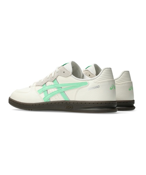 ASICS(アシックス)の「SKYHAND OG / スカイハンド オージー(スニーカー・レディース・ホワイト×グリーン・28.5/23.5/25/26/24/27.5/25.5/26.5/24.5/23/29/28/27/29.5)」の6枚目の写真