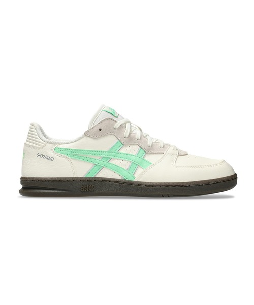 ASICS(アシックス)の「SKYHAND OG / スカイハンド オージー(スニーカー・レディース・ホワイト×グリーン・28.5/23.5/25/26/24/27.5/25.5/26.5/24.5/23/29/28/27/29.5)」の3枚目の写真