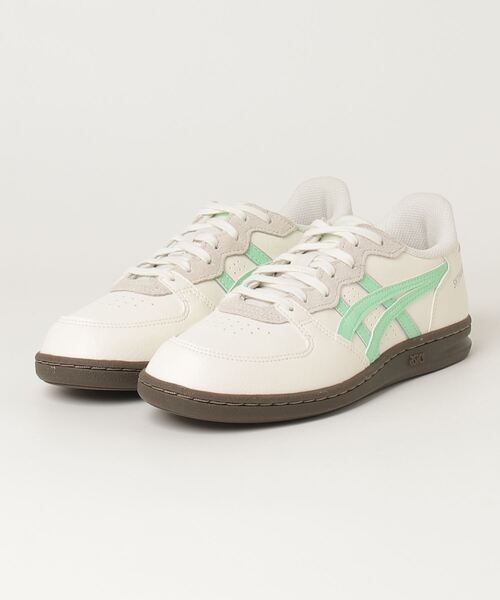 ASICS(アシックス)の「SKYHAND OG / スカイハンド オージー(スニーカー・レディース・ホワイト×グリーン・28.5/23.5/25/26/24/27.5/25.5/26.5/24.5/23/29/28/27/29.5)」の9枚目の写真