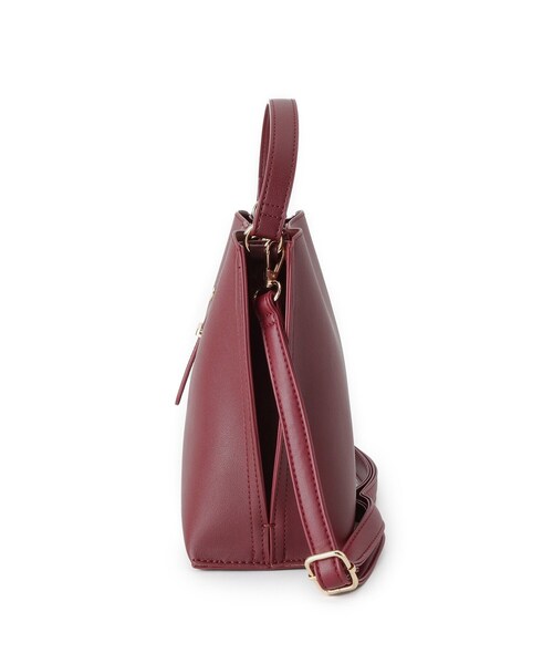 ITS'DEMO（イッツデモ）の「【2WAY】ベルト飾りミニショルダー（ショルダーバッグ・レディース・ダークグレー/ボルドー/ブラック/ブラウン系その他・00）」の17枚目の写真