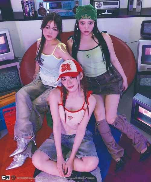 4GEEKS BY SPIRALGIRL(フォーギークスバイスパイラルガール)の「【THE POWERPUFF GIRLS】肩リボンワンポイント刺しゅうキャミソール(キャミソール・レディース・グリーン/ピンク/ブルー・FREE)」の21枚目の写真